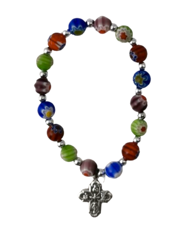 Bracelet en perles de verre