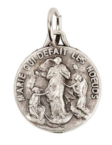 Médaille de Sainte Marie qui défait les noeuds