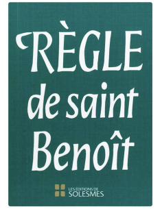 Règle de Saint Benoît