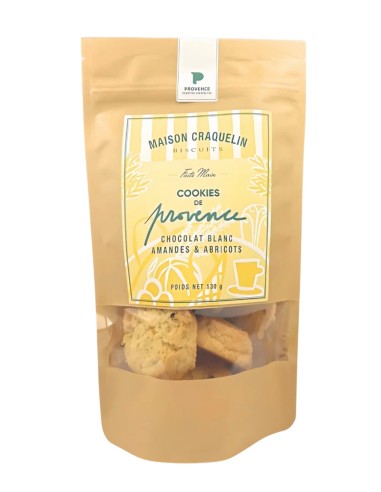 Cookies de Provence - Chocolat blanc - Amandes...