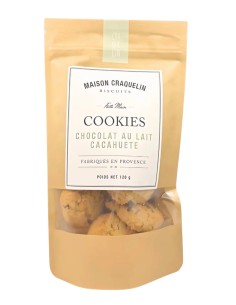 Cookies de Provence - Chocolat au lait - Cacahuète