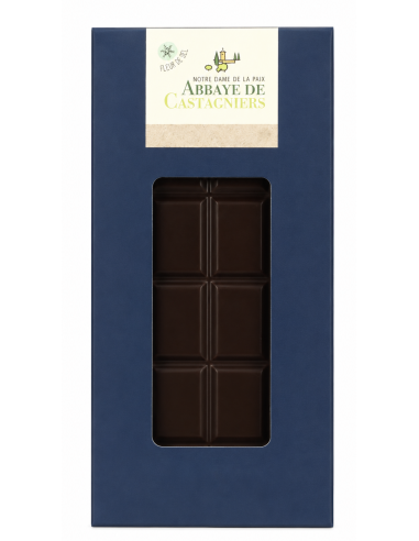 Chocolat noir à la fleur de sel de Guérande
