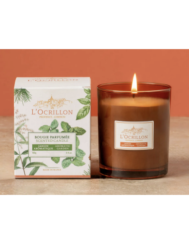 Bougie jardin aromatique