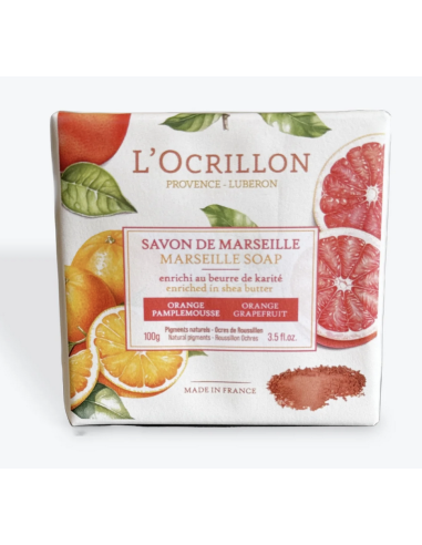 Savon orange pamplemousse