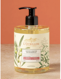Savon liquide olive verveine
