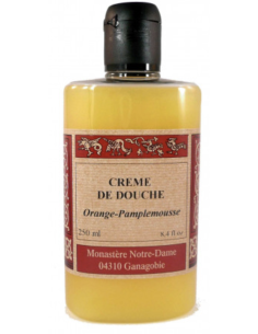 Crème douche orange pamplemousse